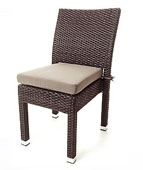 Chaises en osier synthétique Sofia