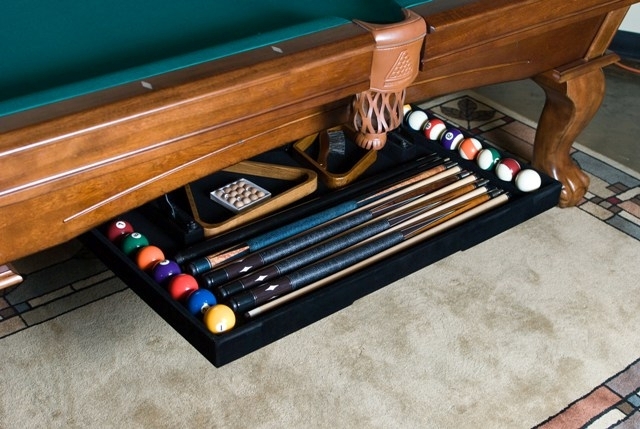 Billiard Wall Decor Accessory Perfect Drawer by Legacy for 8’ pool table