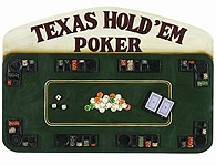 Billiard Wall Decor Accessory Texas Hold ‘Em Poker