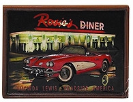 Billiard Wall Decor Accessory Corvette