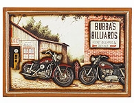 Billiard Wall Decor Accessory Bubba’s Billiards