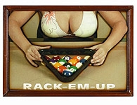 Billiard Wall Decor Accessory Rack Em Up