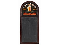 Billiard Wall Decor Accessory Ice Cold Beer Chalkboard