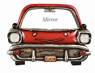 Billiard Wall Decor Accessory Car with Mirror