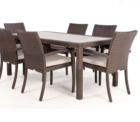 Ciro Rectangular Dining Table for 6 (Wood Composite)