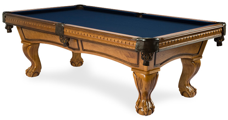 Pinnacle Honey Oak pool table